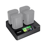 Accsoon TopRig 100W 4-Bay LP-E6 Fast Charger