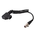 D-Tap to Mini XLR-4 Power Cable Coil 23" /60cm